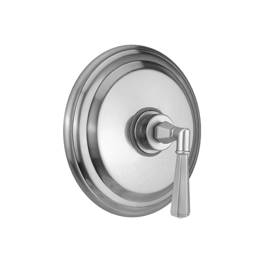 Jaclo A551-TRIM Round Step Plate With Hex Lever Trim For Pressure Balance Cycling Valve - Parent