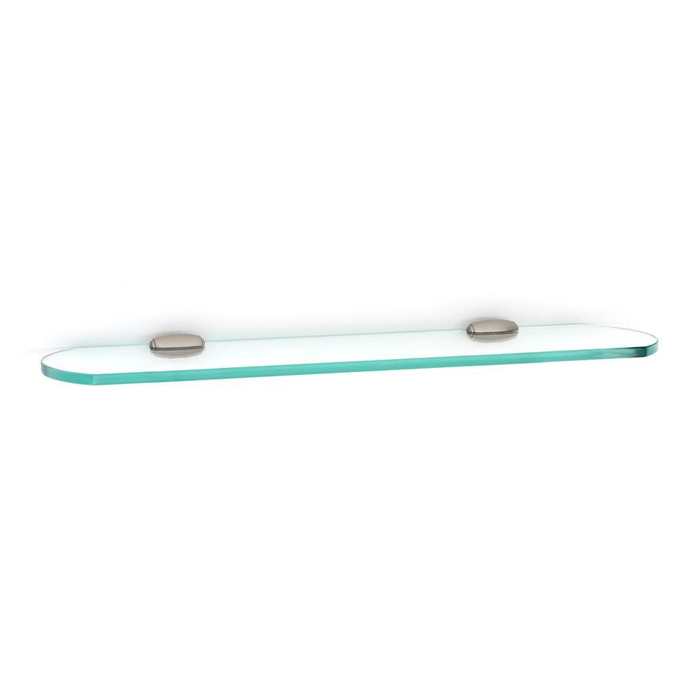 Alno Charlie'S Bath Glass Shelf With Brackets - Parent