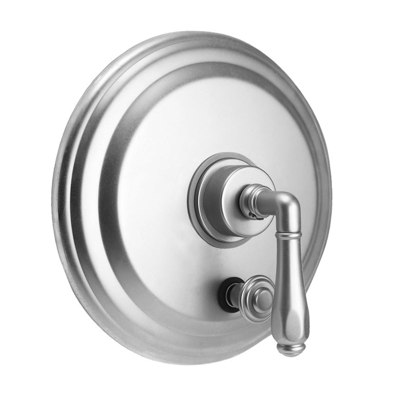 Jaclo A754-TRIM Round Plate With Hex Lever Trim For Pressure Balance Cycling Valve With Built-In Diverter - Parent