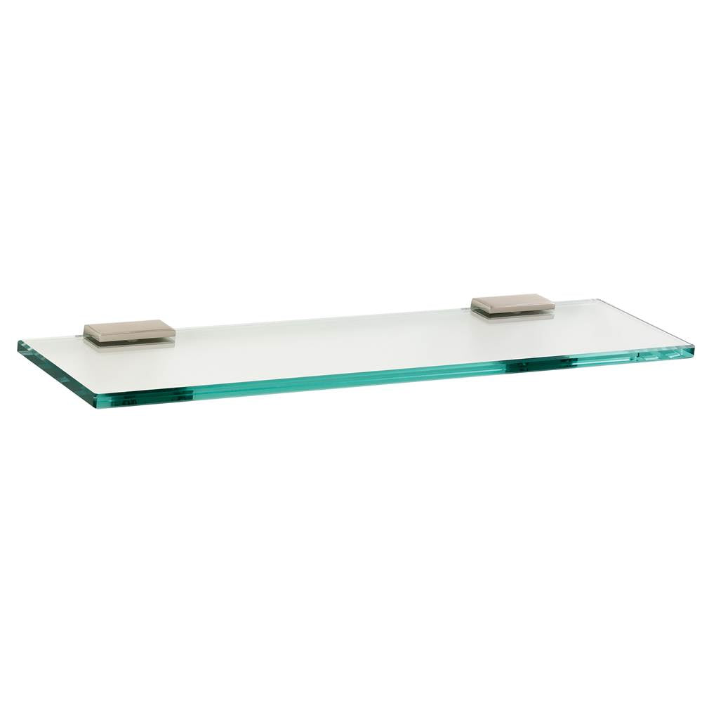 Alno Classic Traditional Bath Glass Shelf With Brackets - Parent