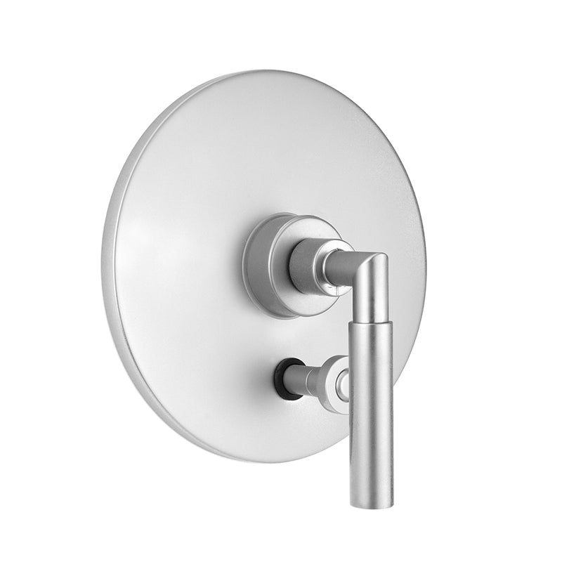 Jaclo A859-TRIM Round Plate With Round Contempo Hub Base Lever Trim For Pressure Balance Cycling Valve With Built-In Diverter - Parent