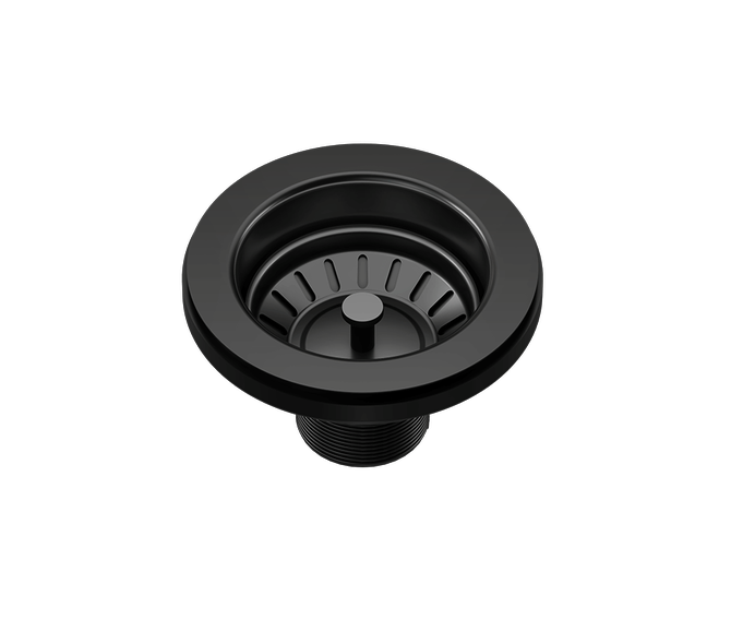 Prochef by Julien AA-SA-3.5-TBK Proinox Ø3-1/2 Ss/Plastic Drain+Strainer - Black (PVD)