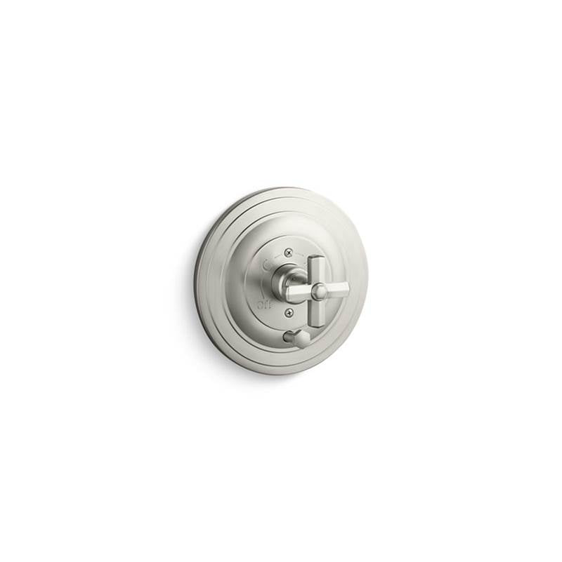 Kallista P22716-XX For Town Pressure Balance W/ Diverter Trim, Cross Handle - Parent