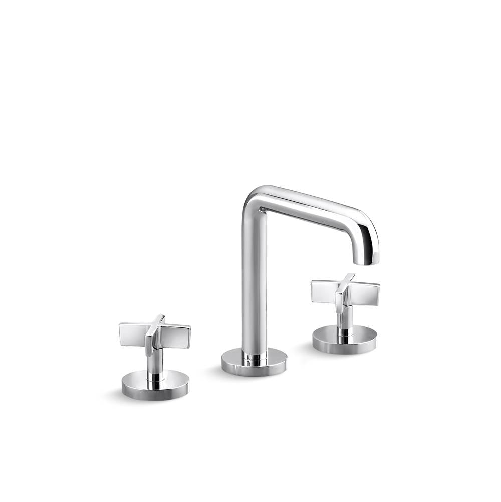 Kallista P24492-CR One Lavatory Bathroom Sink Faucet, Tall Spout, Cross Handles - Parent