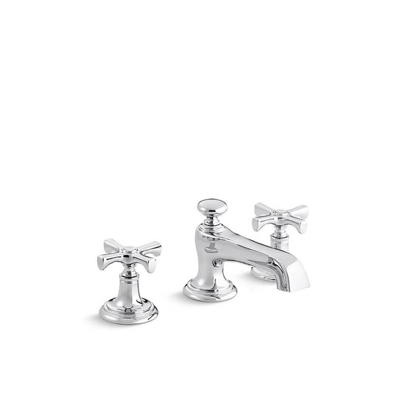 Kallista P24600-CR Bellis Lavatory Bathroom Sink Faucet, Traditional Spout, Cross Handles - Parent