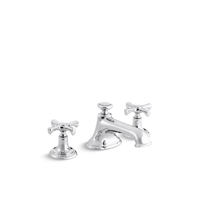 Kallista P24601-CR Bellis Lavatory Bathroom Sink Faucet, Noble Spout, Cross Handles - Parent