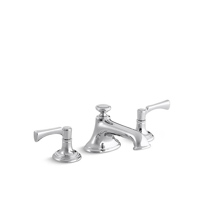 Kallista P24601-LV Bellis Lavatory Bathroom Sink Faucet, Noble Spout, Lever Handles - Parent