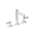 Kallista P24900H Pinna Paletta Lavatory Bathroom Sink Faucet, Tall Spout, Lever Handles - Parent