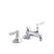 Kallista P22731-LV For Town Lavatory Bathroom Sink Faucet, Low Spout, Lever Handles - Parent