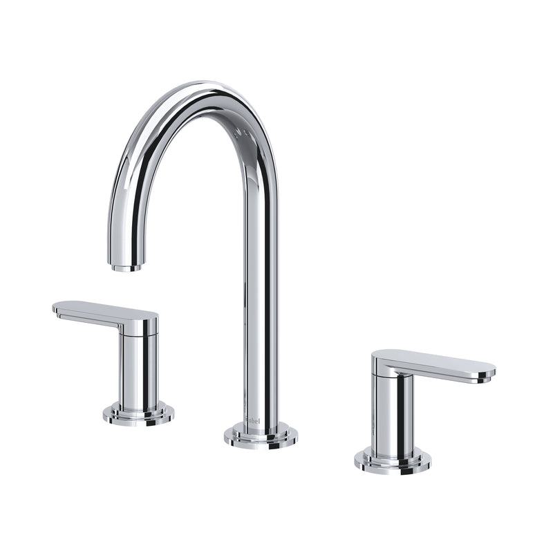 Riobel AARD08 Arca Widespread Lavatory Faucet With C-Spout