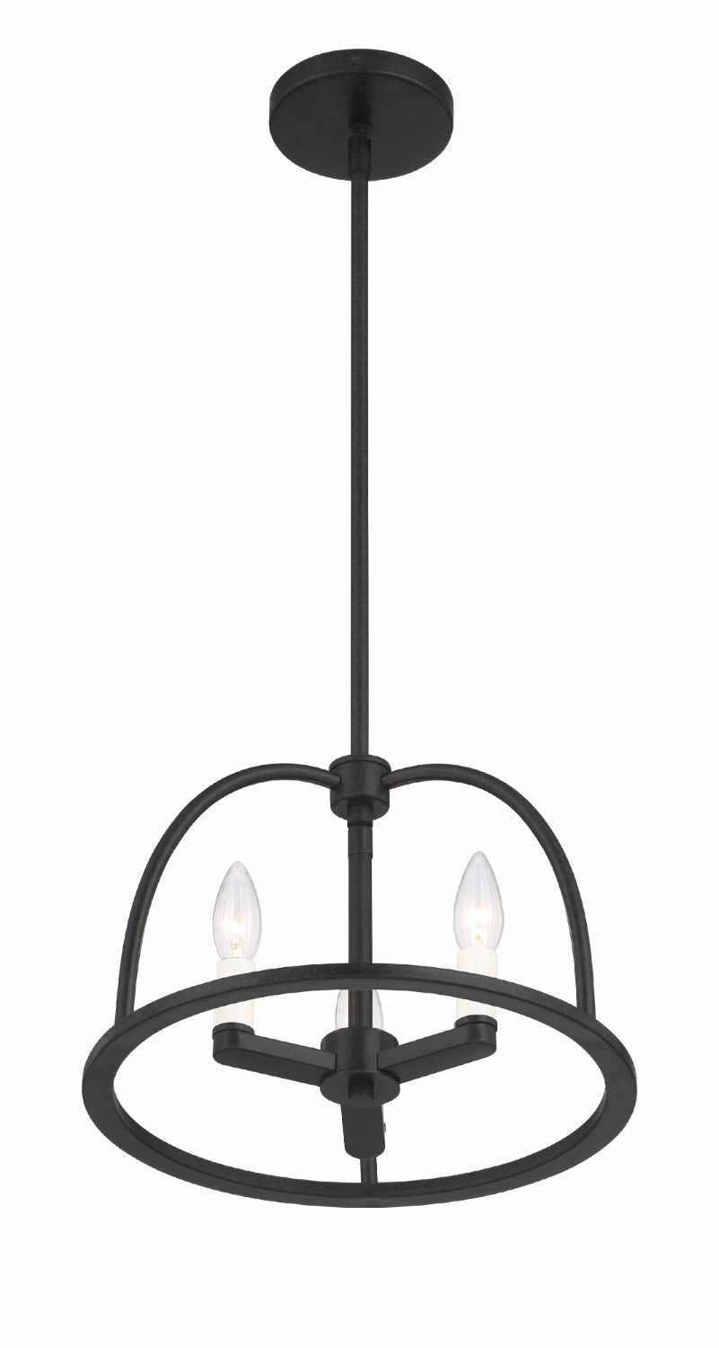 Crystorama ABB-3003 Abbott 3 Light Chandelier - Parent