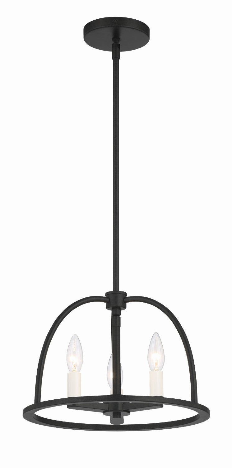 Crystorama ABB-3003 Abbott 3 Light Chandelier - Parent