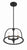 Crystorama ABB-3003 Abbott 3 Light Chandelier