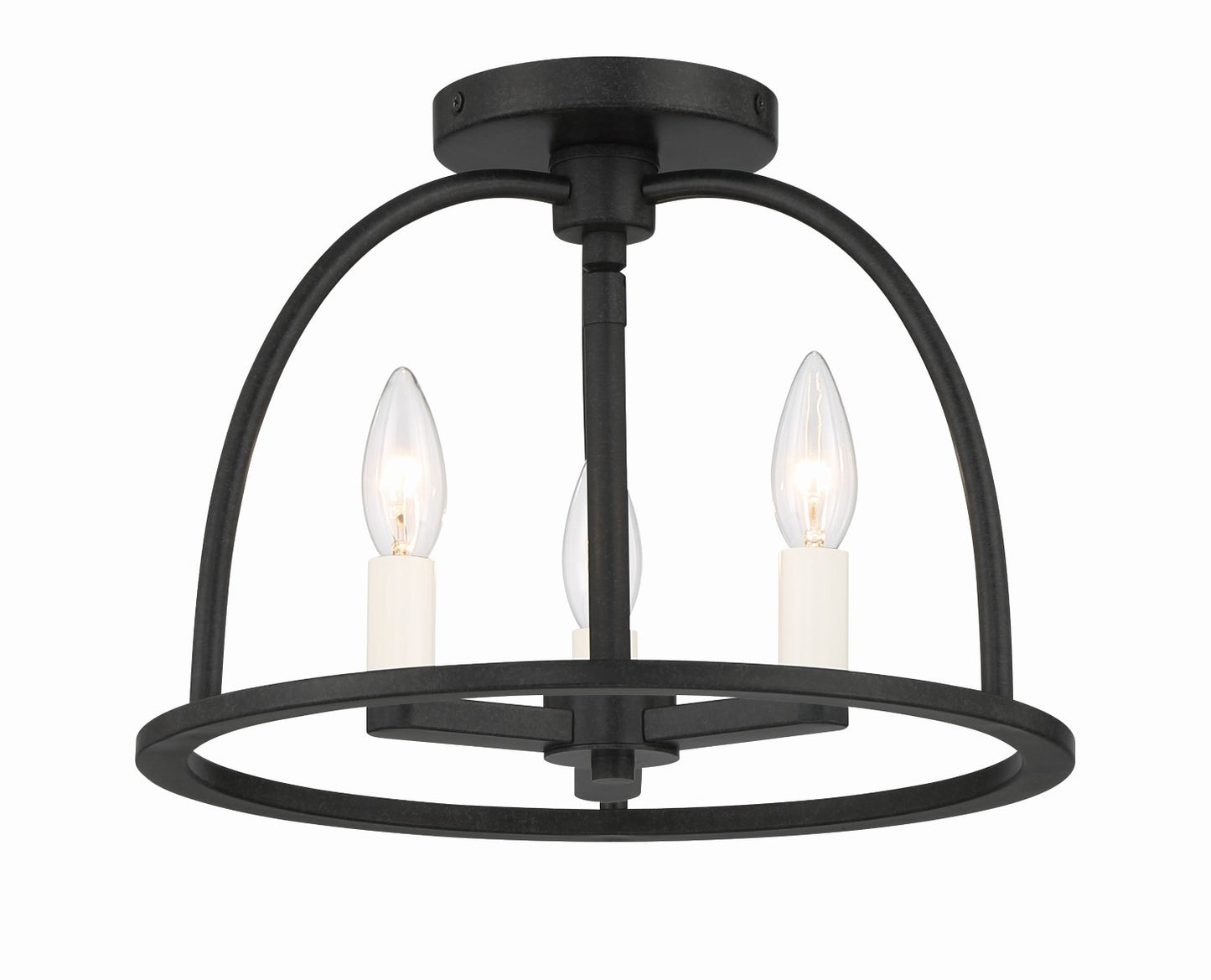 Crystorama ABB-3003_CEILING Abbott 3 Light Ceiling Mount - Parent