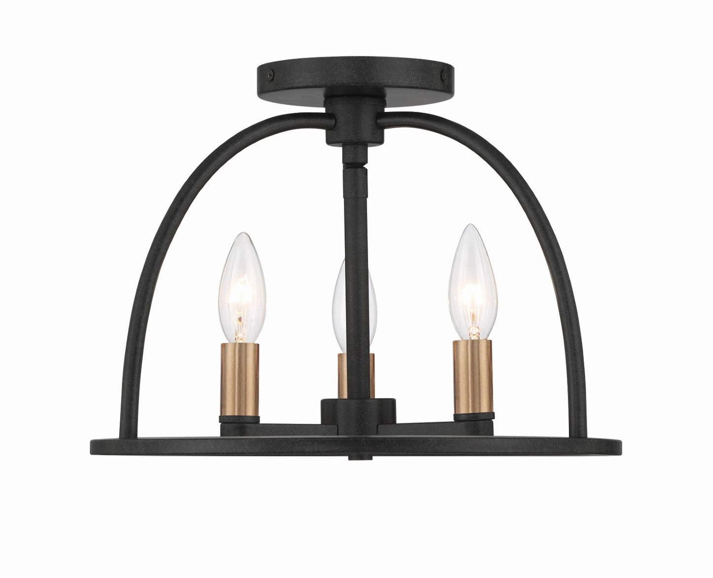 Crystorama ABB-3003_CEILING Abbott 3 Light Ceiling Mount