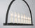 Crystorama ABB-3007 Abbott 8 Light Linear Chandelier - Parent
