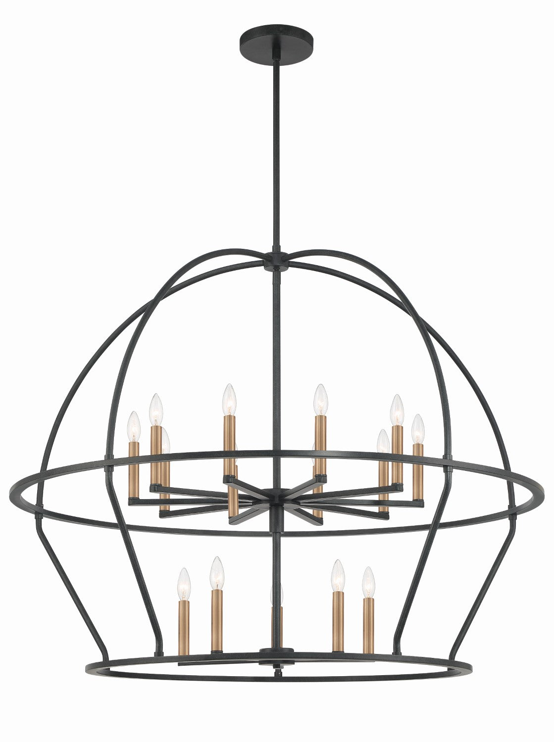 Crystorama ABB-3029 Abbott 15 Light Chandelier