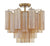 Crystorama ADD-300-AG-AM_CEILING Addis 4 Light Ceiling Mount - Aged Brass