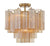 Crystorama ADD-300-AG-AM_CEILING Addis 4 Light Ceiling Mount - Aged Brass