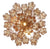 Crystorama ADD-300-AG-AM_CEILING Addis 4 Light Ceiling Mount - Aged Brass