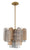 Crystorama ADD-300-AU Addis 4 Light Chandelier - Parent