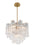 Crystorama ADD-300-CL Addis 4 Light Chandelier - Parent