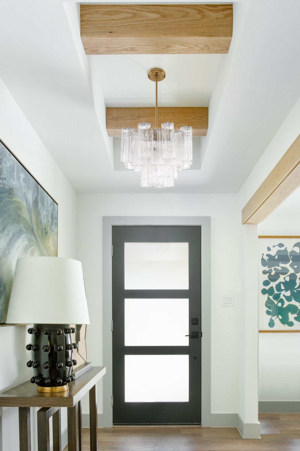Crystorama ADD-300-CL Addis 4 Light Chandelier