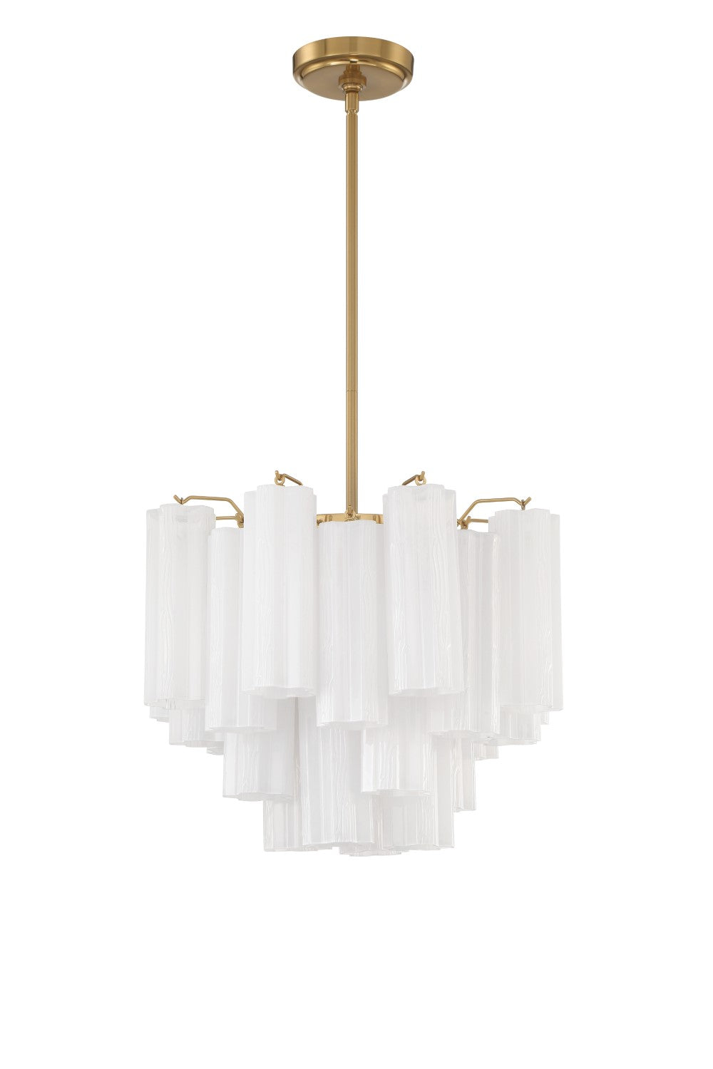 Crystorama ADD-300-WH Addis 4 Light Chandelier - Parent