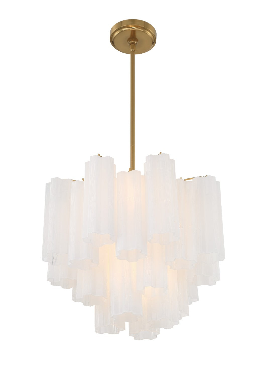 Crystorama ADD-300-WH Addis 4 Light Chandelier - Parent