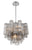Crystorama ADD-300-CH-SM Addis 4 Light Chandelier - Polished Chrome
