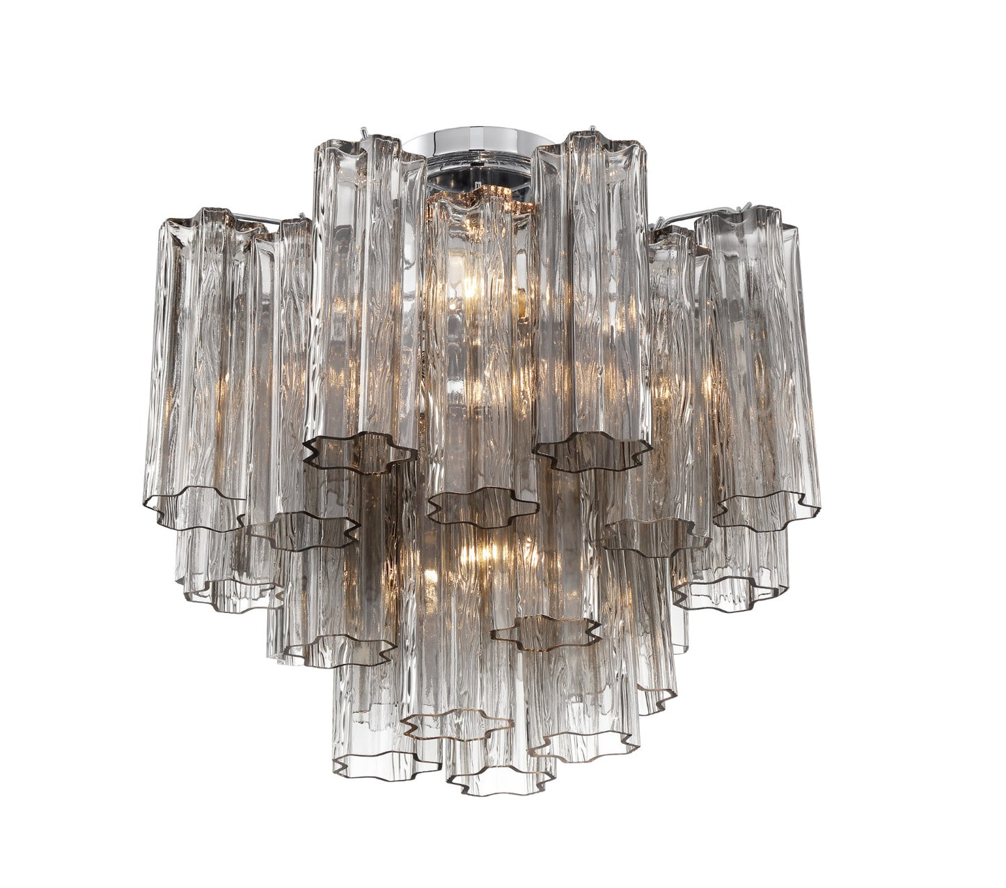 Crystorama ADD-300-CH-SM_CEILING Addis 4 Light Ceiling Mount - Polished Chrome