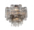 Crystorama ADD-300-CH-SM_CEILING Addis 4 Light Ceiling Mount - Polished Chrome