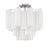 Crystorama ADD-300-WH_CEILING Addis 4 Light Ceiling Mount