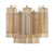 Crystorama ADD-302-AG-AM Addis 2 Light Wall Mount - Aged Brass