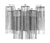 Crystorama ADD-302-CH-SM Addis 2 Light Wall Mount - Polished Chrome