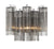 Crystorama ADD-302-CH-SM Addis 2 Light Wall Mount - Polished Chrome