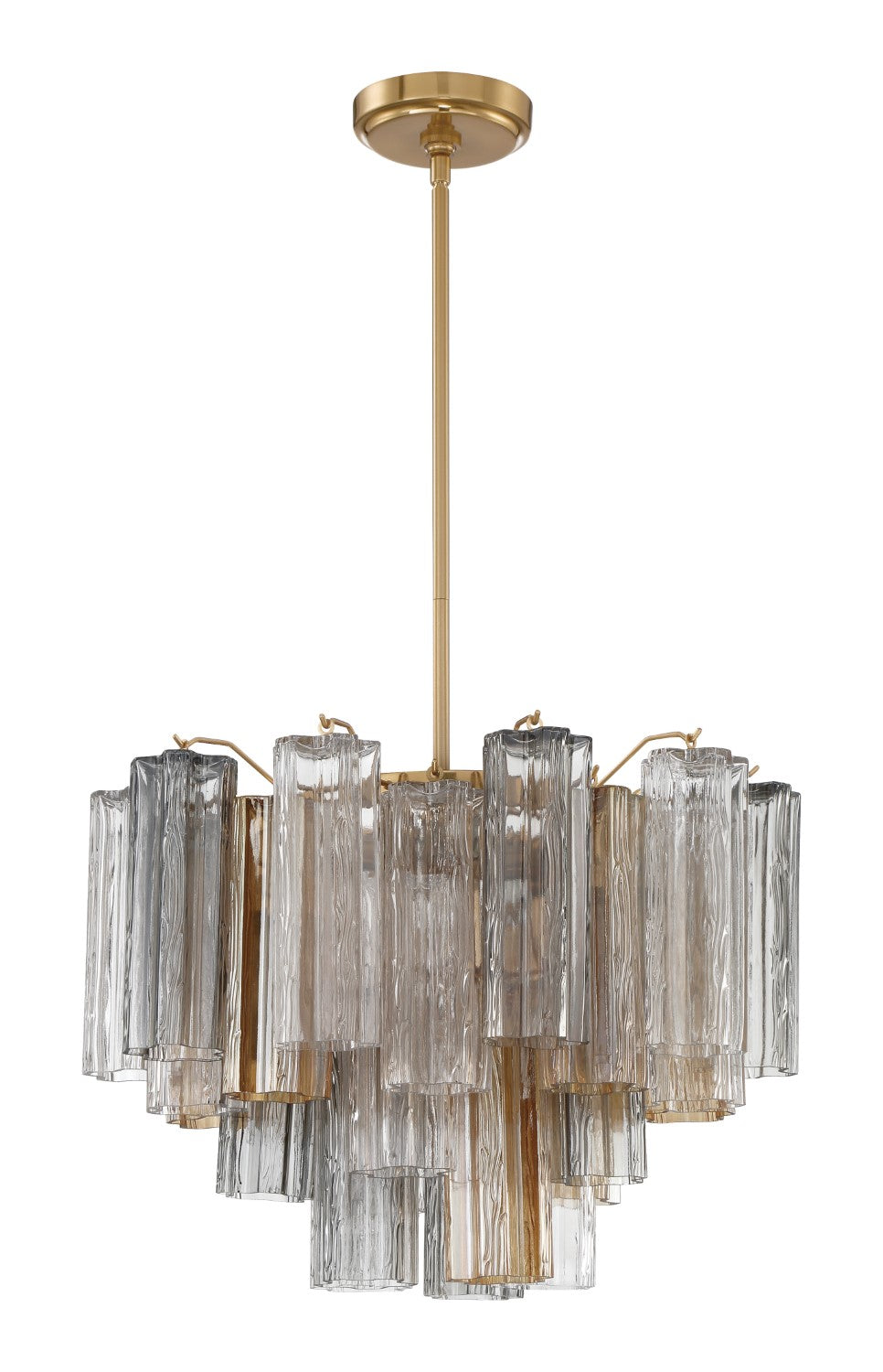 Crystorama ADD-306-AU Addis 6 Light Chandelier - Parent