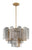 Crystorama ADD-306-AU Addis 6 Light Chandelier - Parent
