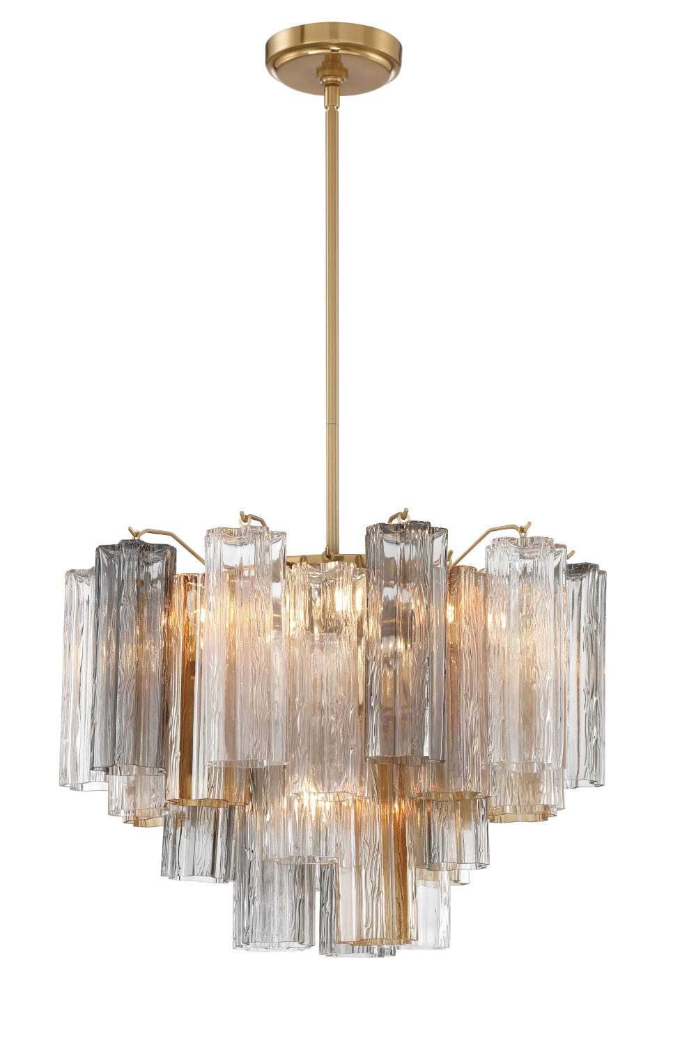 Crystorama ADD-306-AU Addis 6 Light Chandelier - Parent