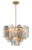 Crystorama ADD-306-AU Addis 6 Light Chandelier - Parent