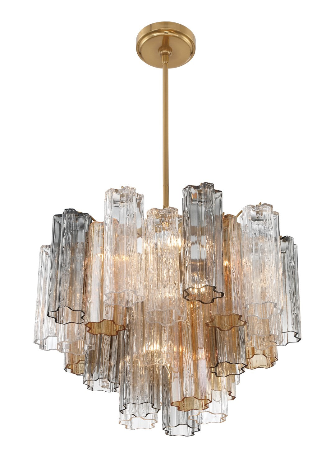 Crystorama ADD-306-AU Addis 6 Light Chandelier - Parent