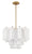 Crystorama ADD-306-WH Addis 6 Light Chandelier - Parent