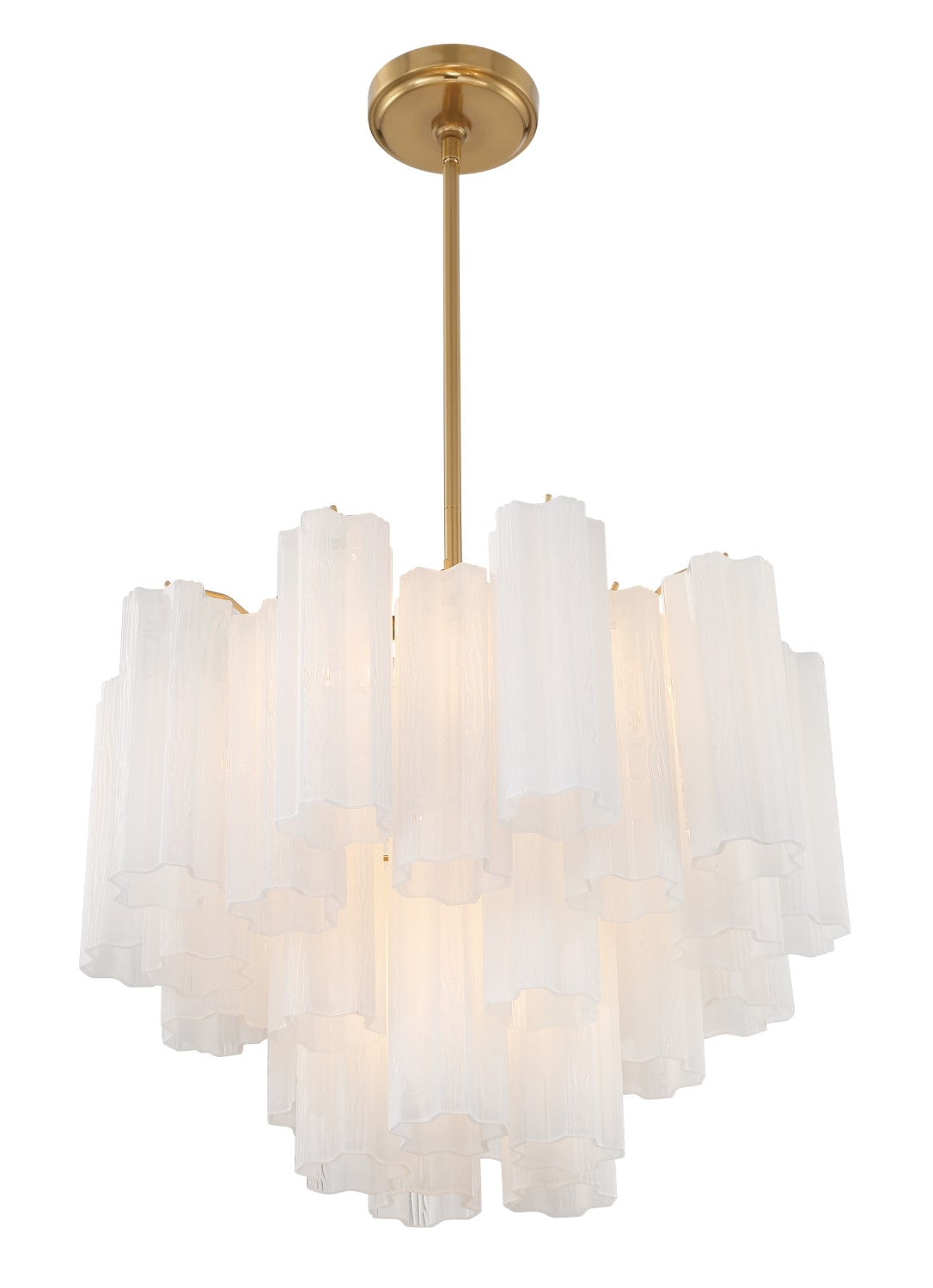 Crystorama ADD-306-WH Addis 6 Light Chandelier - Parent