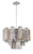 Crystorama ADD-306-AU Addis 6 Light Chandelier