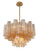 Crystorama ADD-308-AG-AM Addis 9 Light Chandelier - Aged Brass