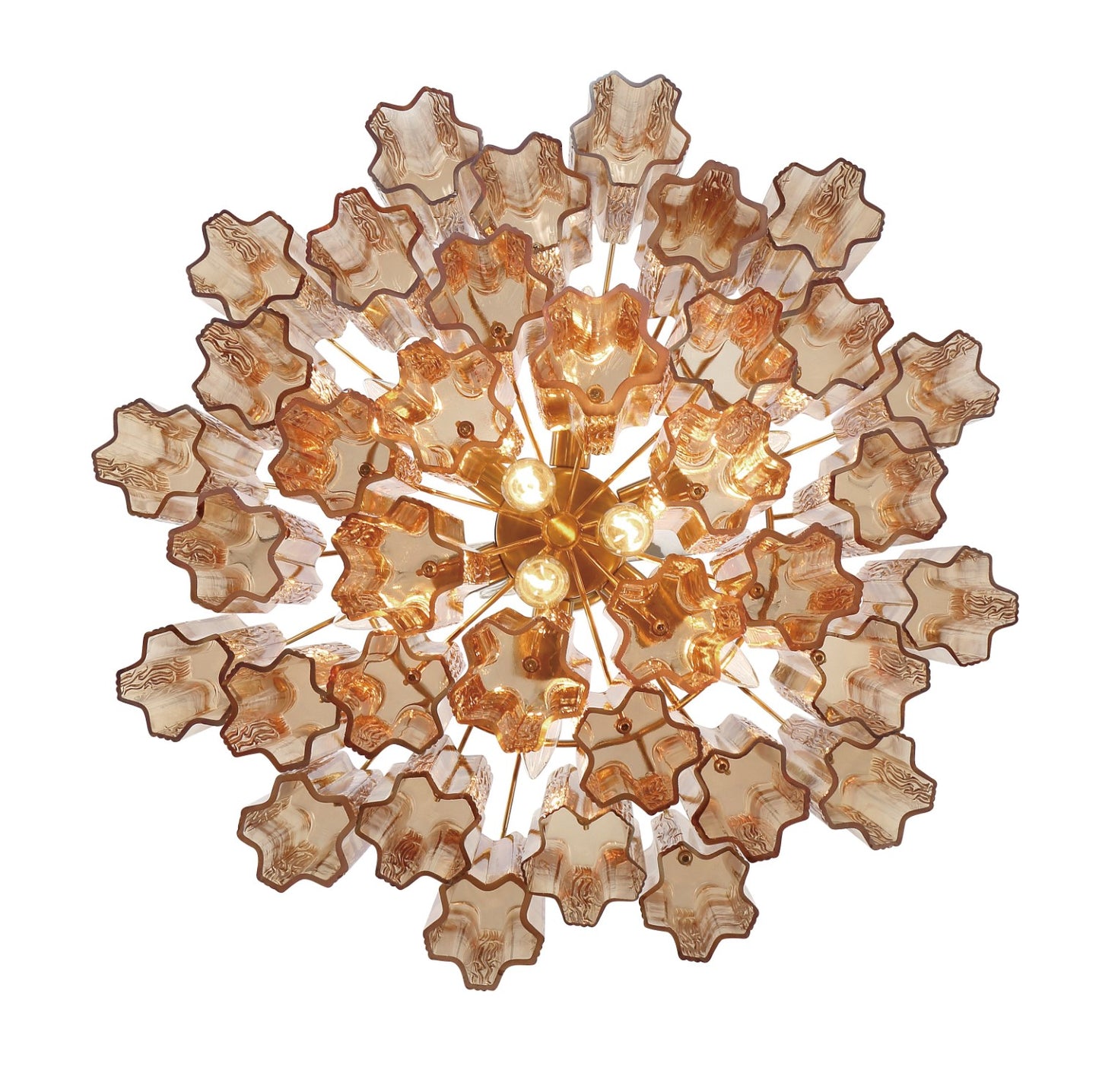 Crystorama ADD-308-AG-AM Addis 9 Light Chandelier - Aged Brass