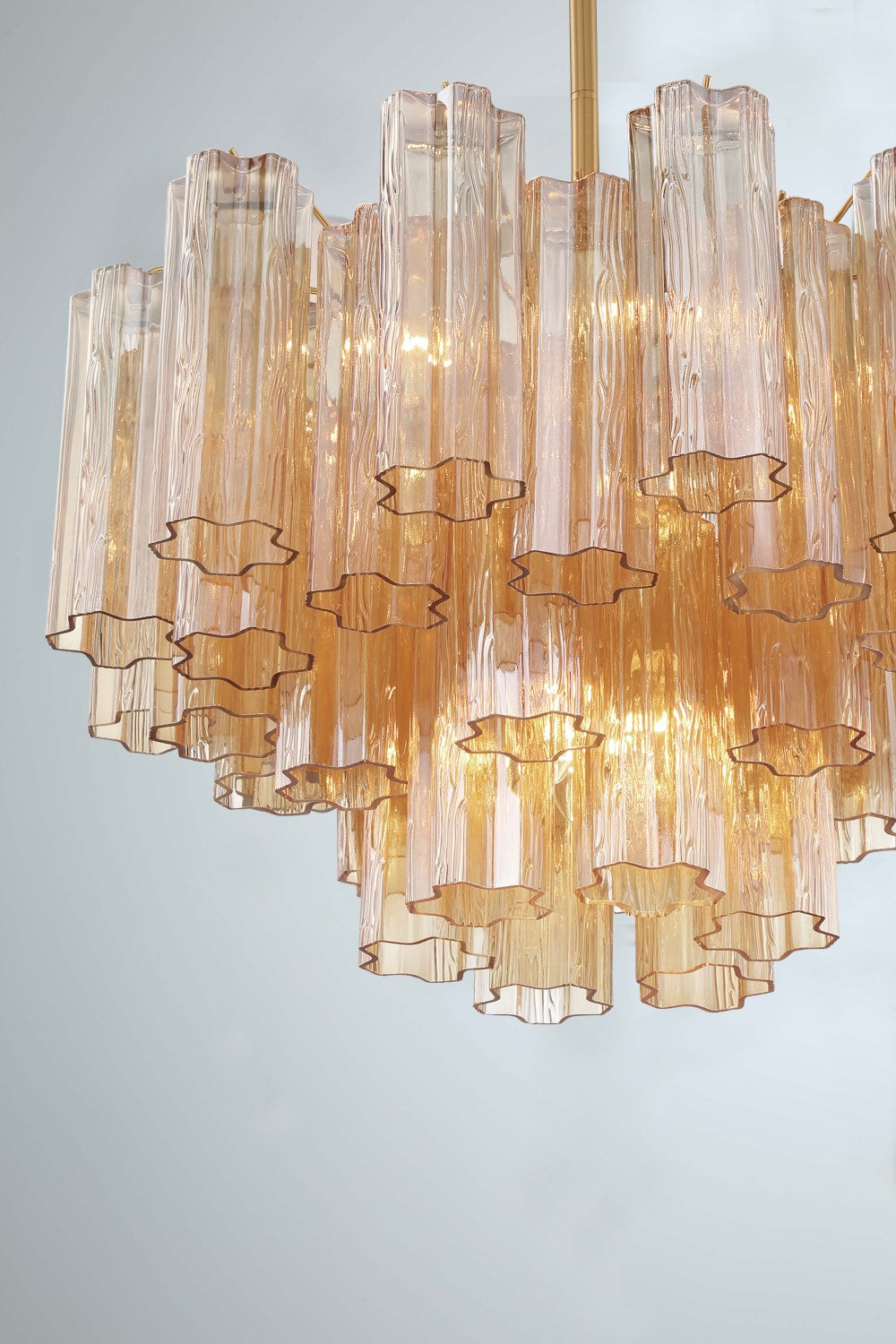 Crystorama ADD-308-AG-AM Addis 9 Light Chandelier - Aged Brass