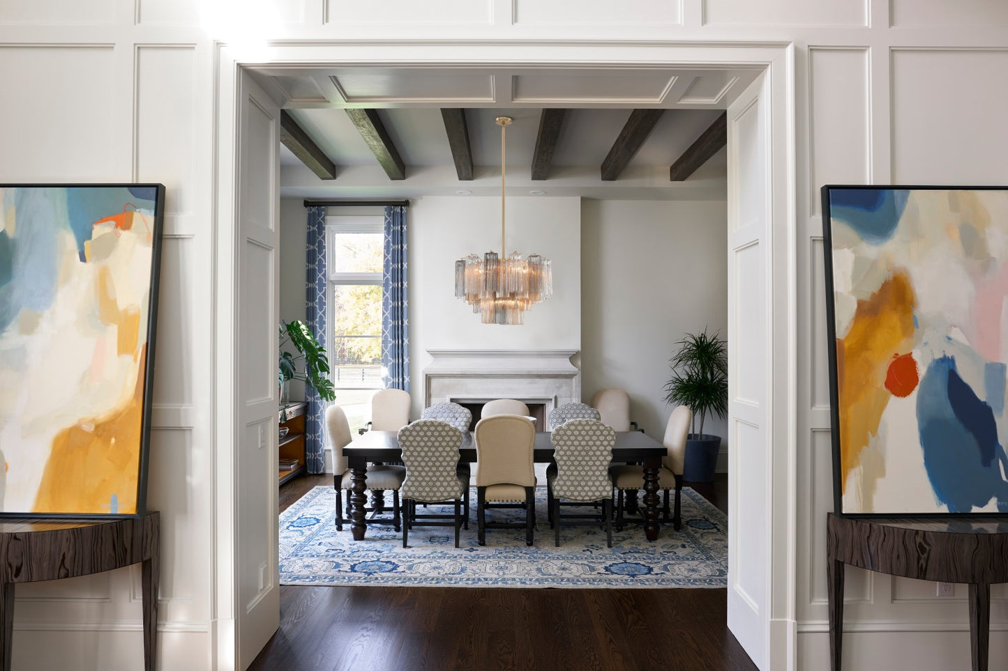 Crystorama ADD-308-AU Addis 9 Light Chandelier