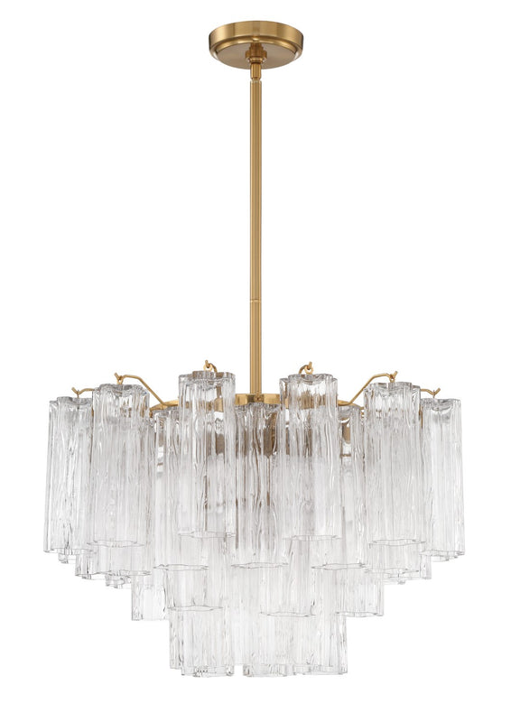 Crystorama ADD-308-CL Addis 9 Light Chandelier - Parent
