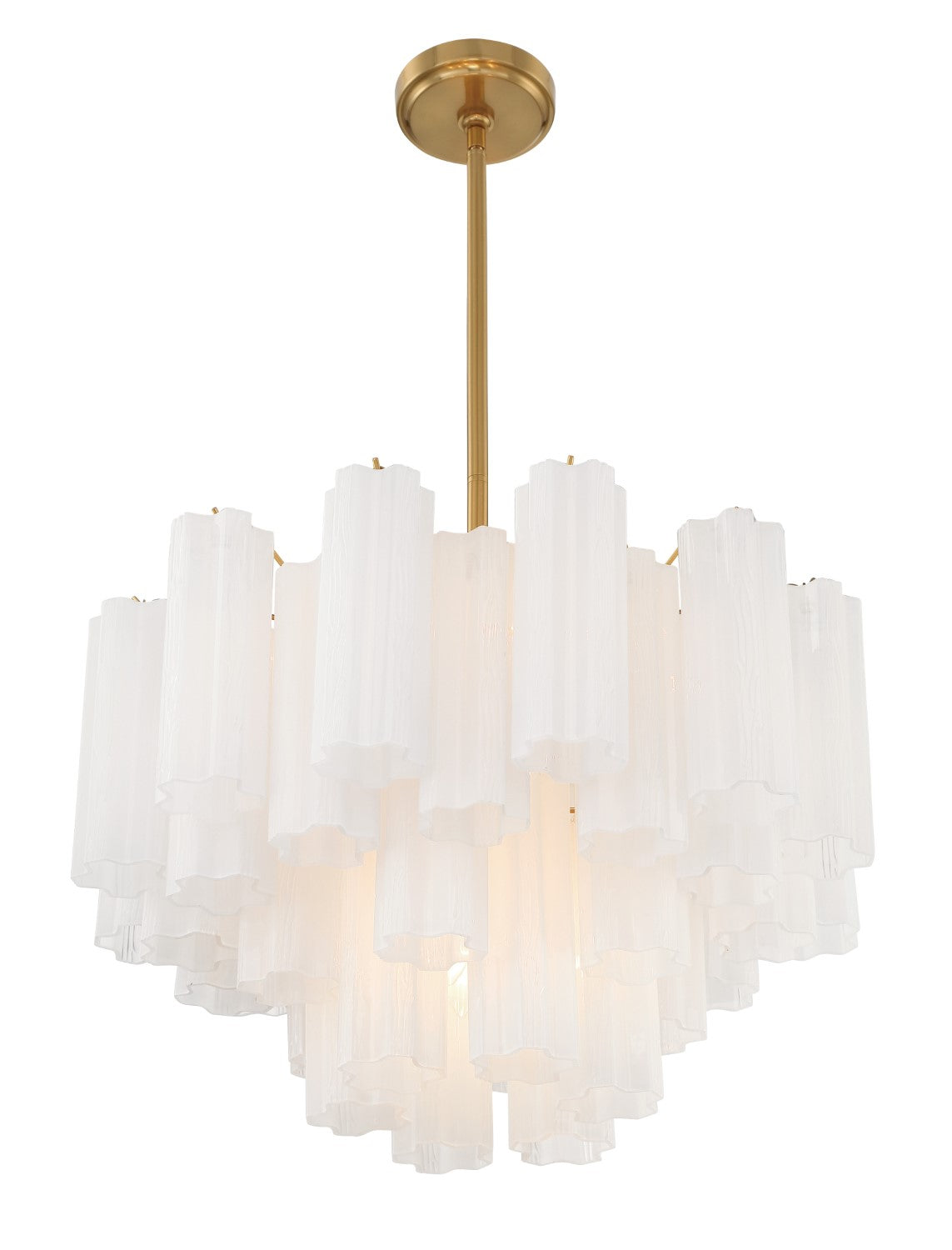 Crystorama ADD-308-WH Addis 9 Light Chandelier - Parent
